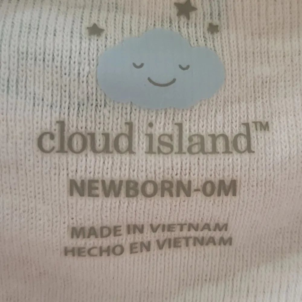 Cloud Island™ Blue Safari Short Sleeve Bodysuit 4pk Newborn